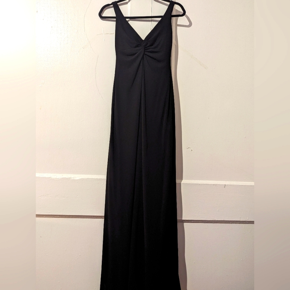 laundry by Shelli Segal long Black evening dress